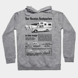 1961 FORD PICKUP - advert Hoodie